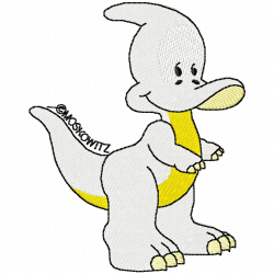 Dinosaur Embroidery Design 10